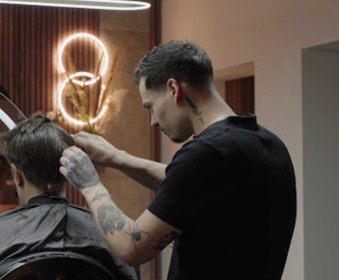 Robby, Master Barber bij Icon Barbershop